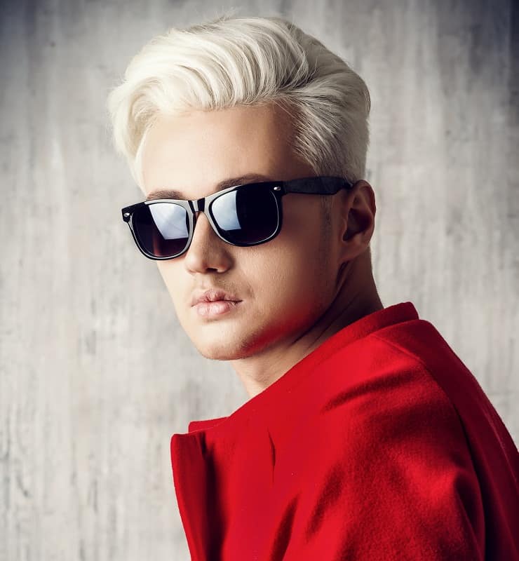 90 Stunning Bleached Hair for Men - How to Care at Home