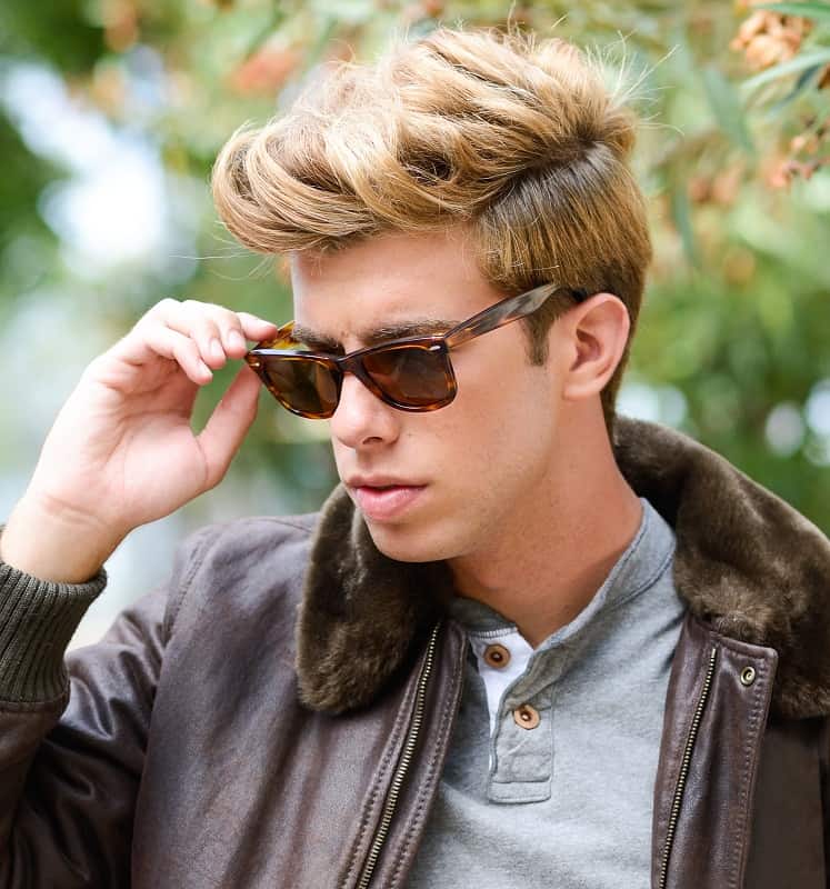 90 Stunning Bleached Hair for Men - How to Care at Home