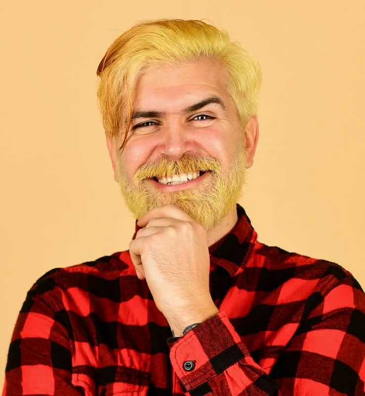 blonde beard for men