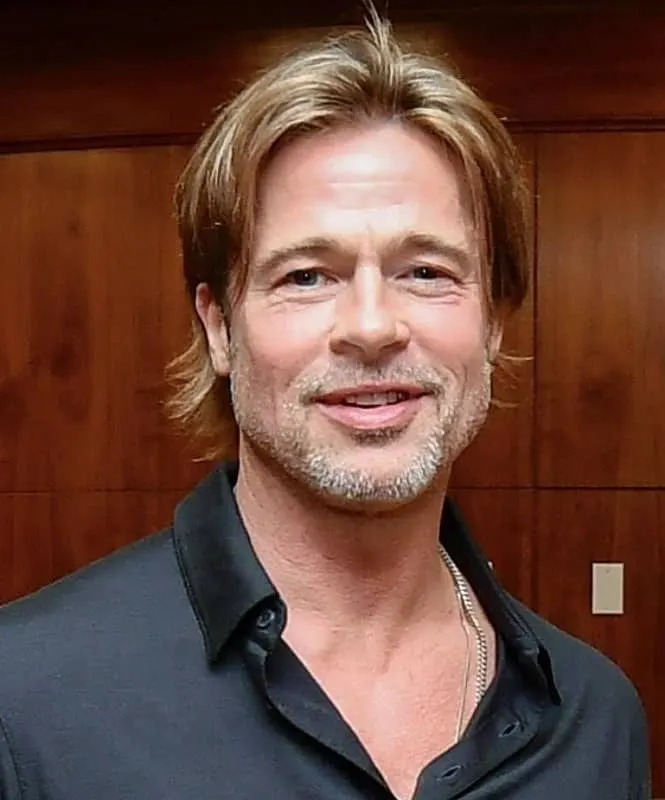 popular hairstyle of brad pitt from 2019