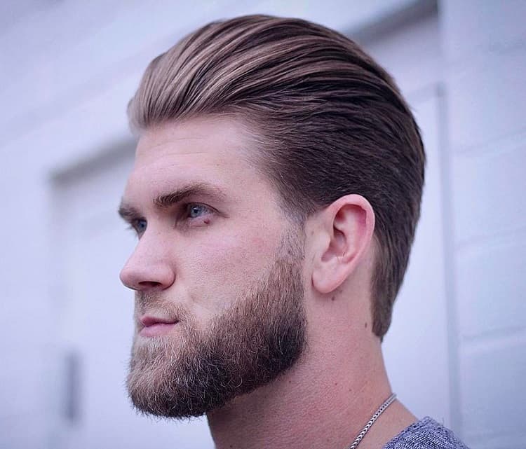 bryce harper taglio di capelli