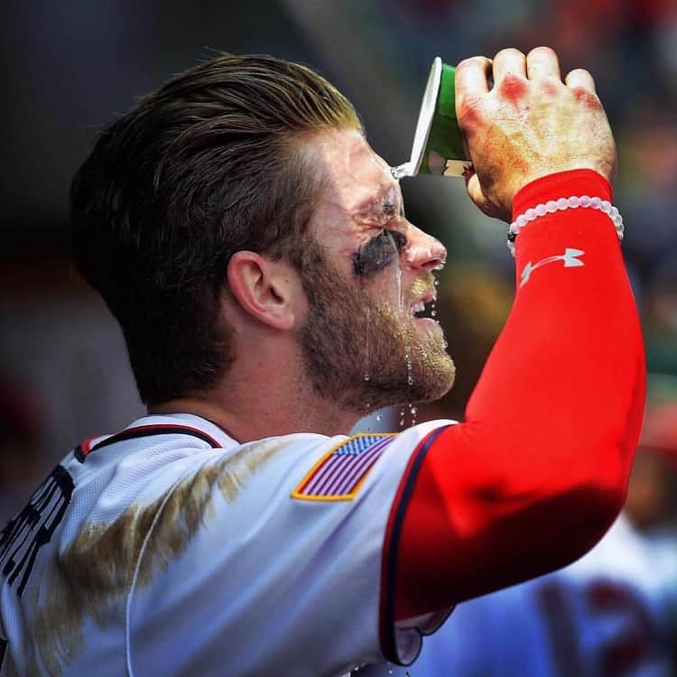 bryce harper's hairstyle