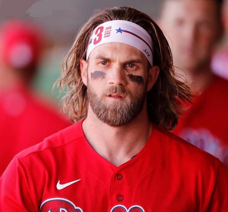 bryce harper je dlouhý účes