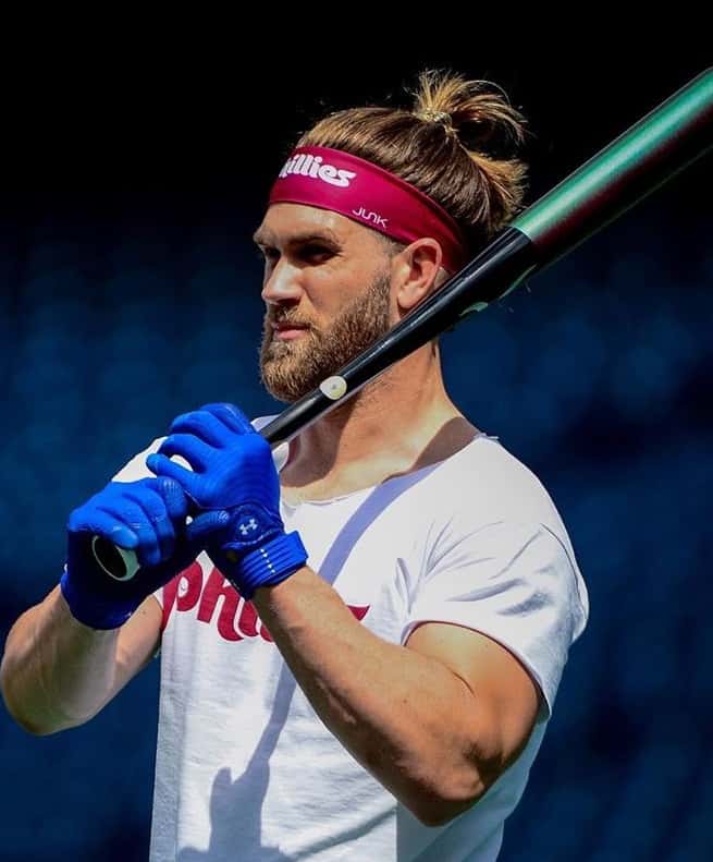 seneste bryce Harper frisure