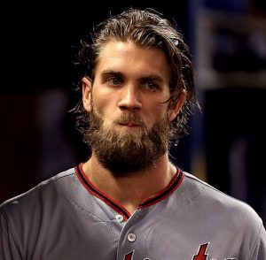 white person burst fade bryce harper haircut