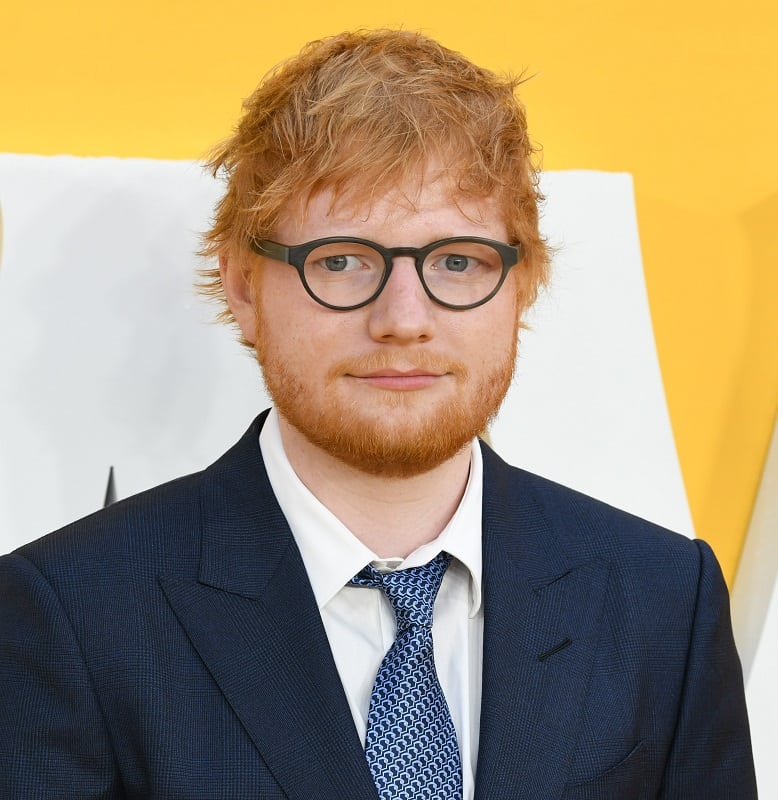 celebrity with short hair - Ed Sheeran