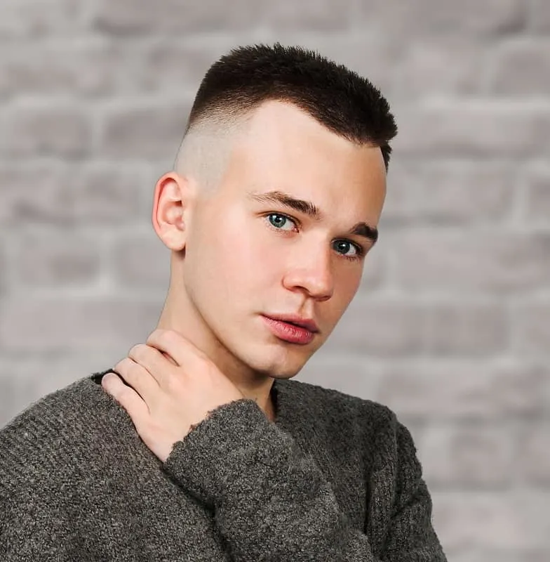 high and tight flat top haircut