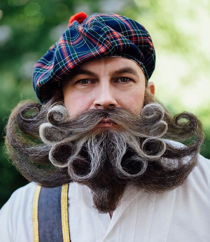 31 Different Ways to Style A Curly Beard  HairstyleCamp