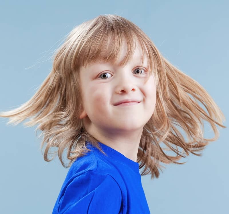 penteado longo para rapazes