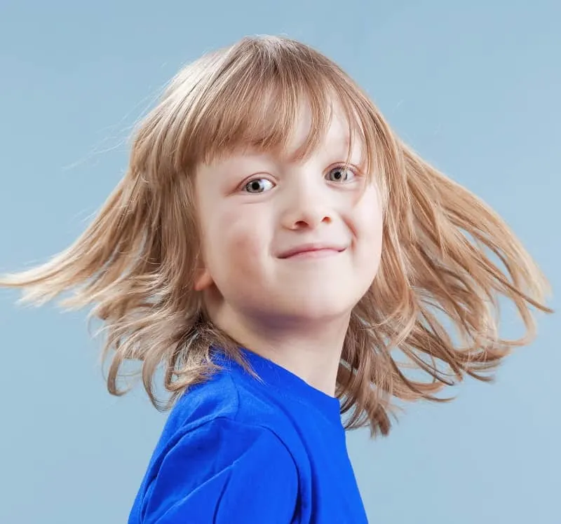 long hairstyle for boys