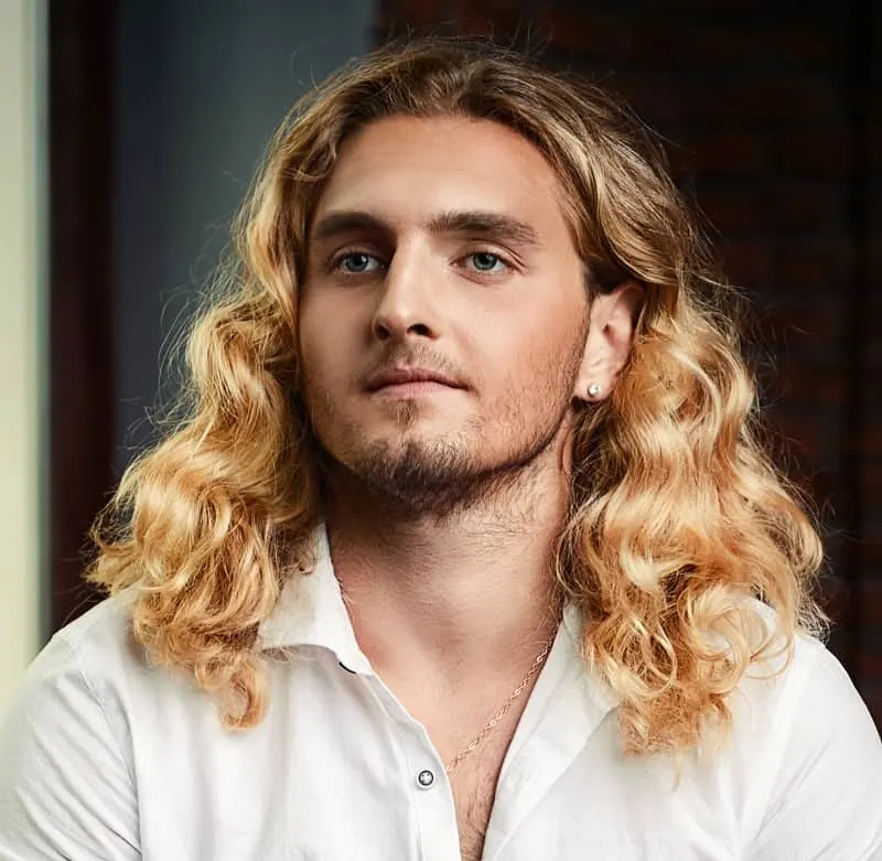 long blonde hairstyle for guys