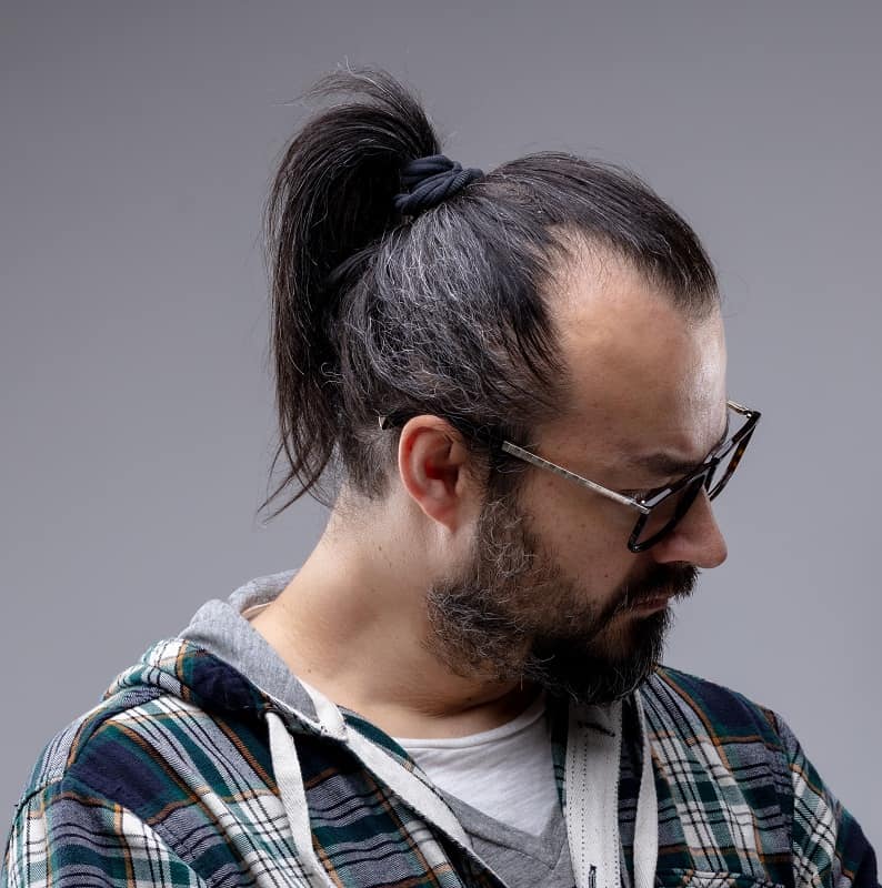 Pin em Best Mens Ponytail Hairstyles