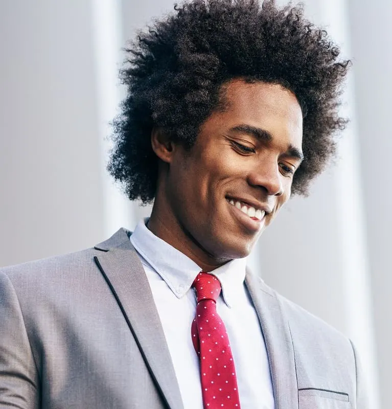 hairstyle for professional black men