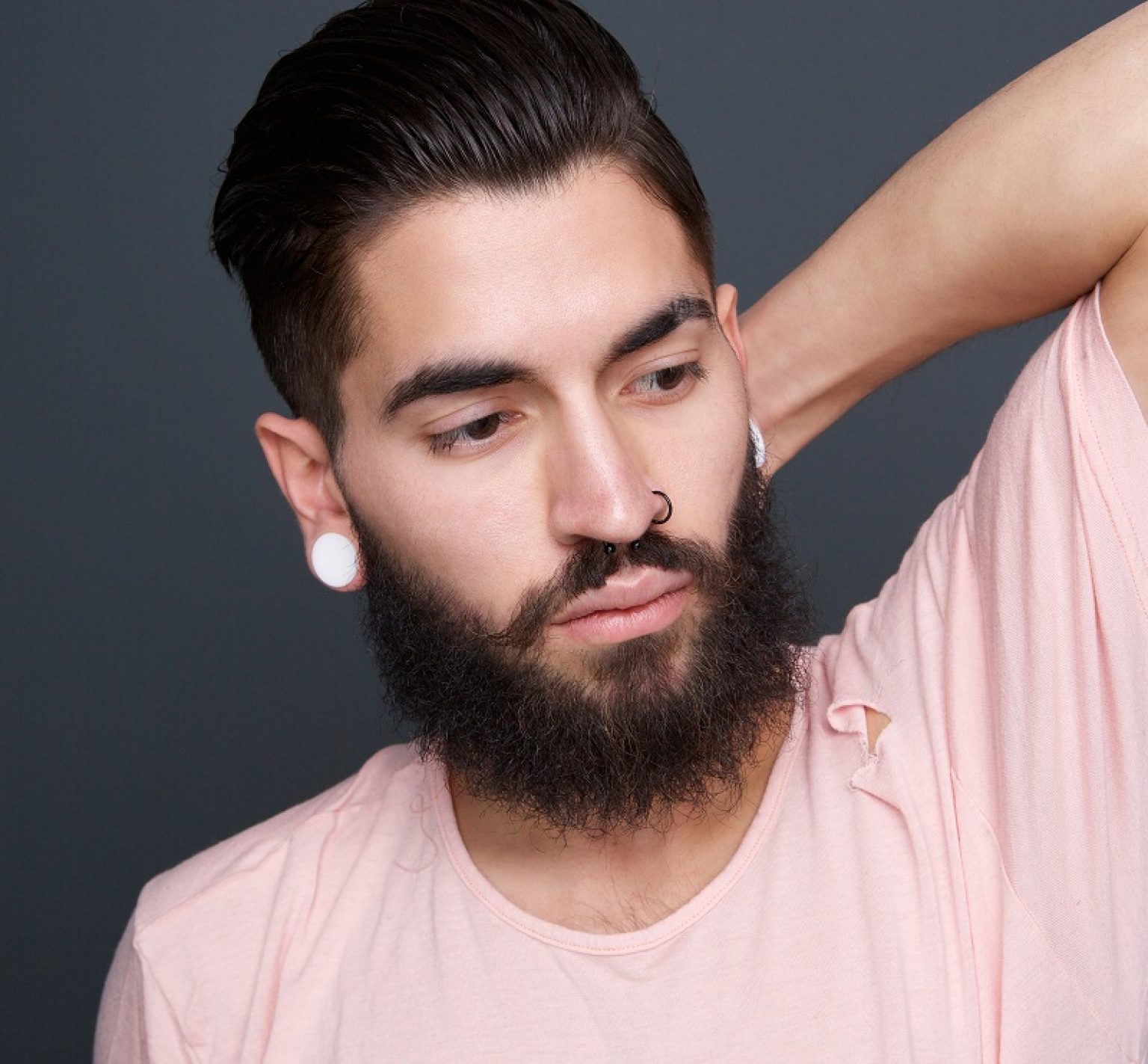 70 Effortless Slicked Back Undercut and How to Get Them