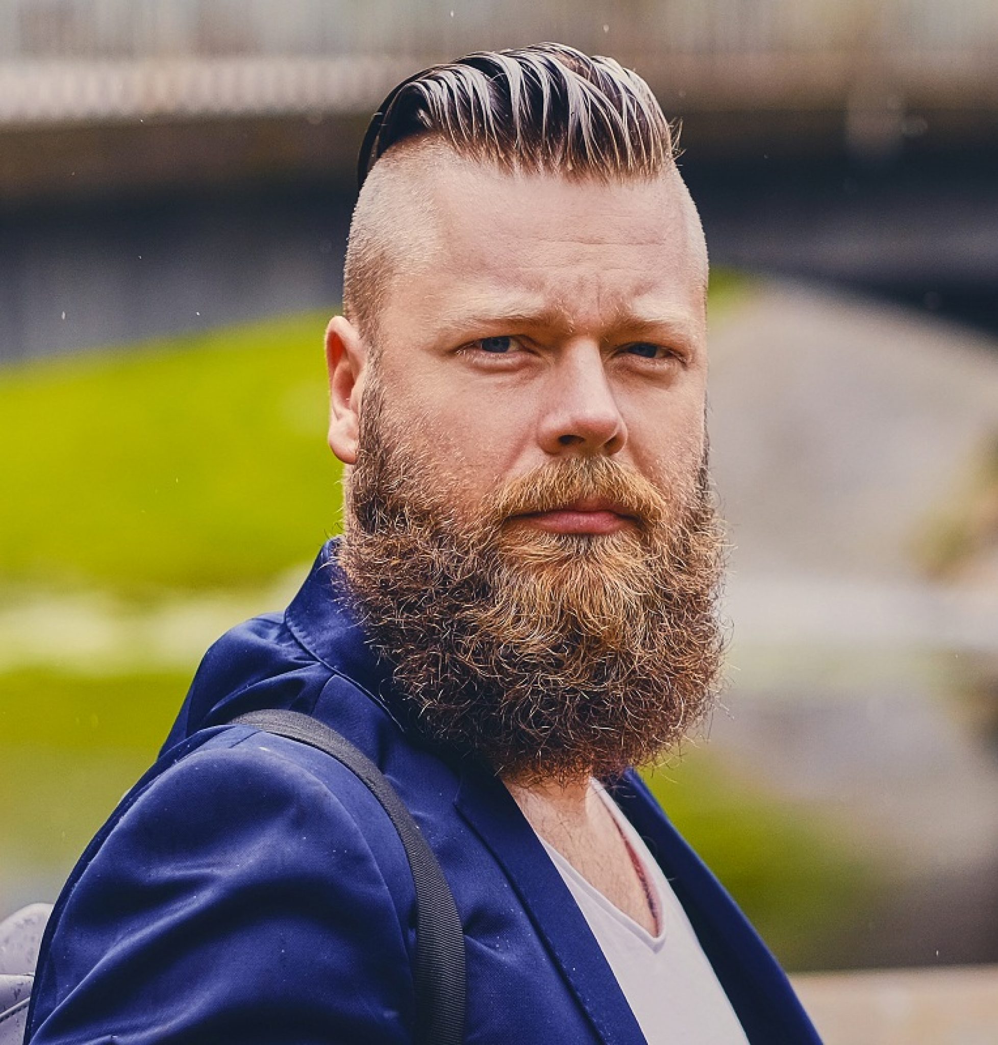 How to Style a Slicked Back Undercut (70 Examples)