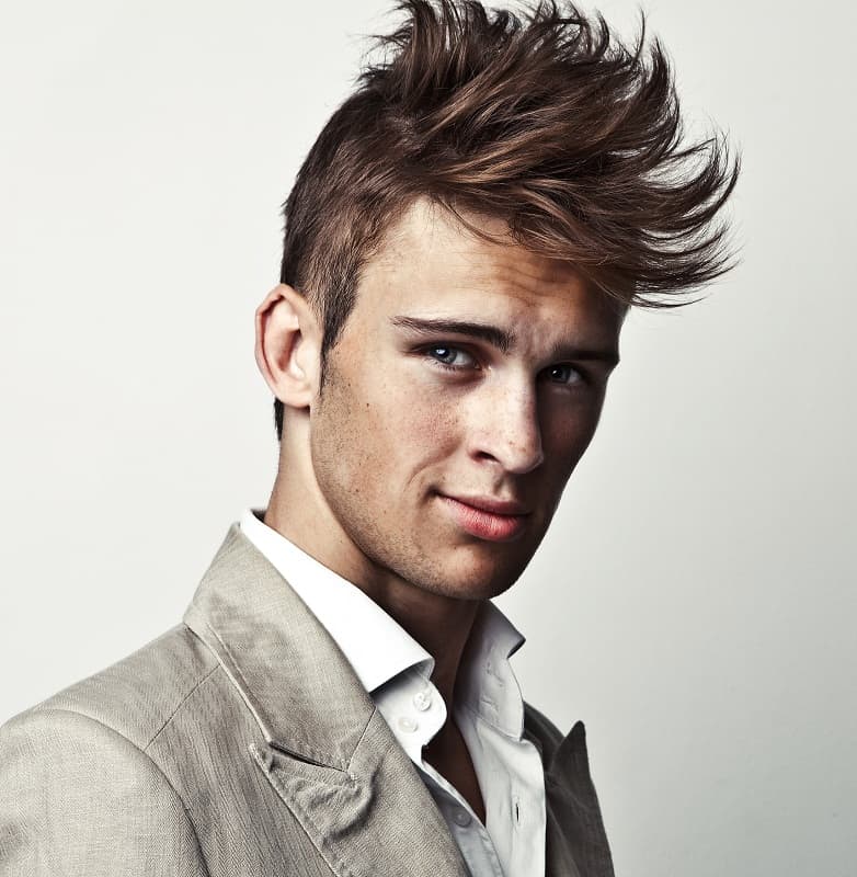 straight-hair-men - Mens Hairstyle 2020