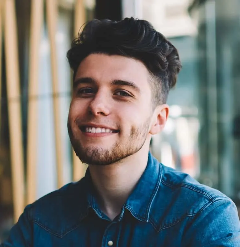 undercut for men with thick hair