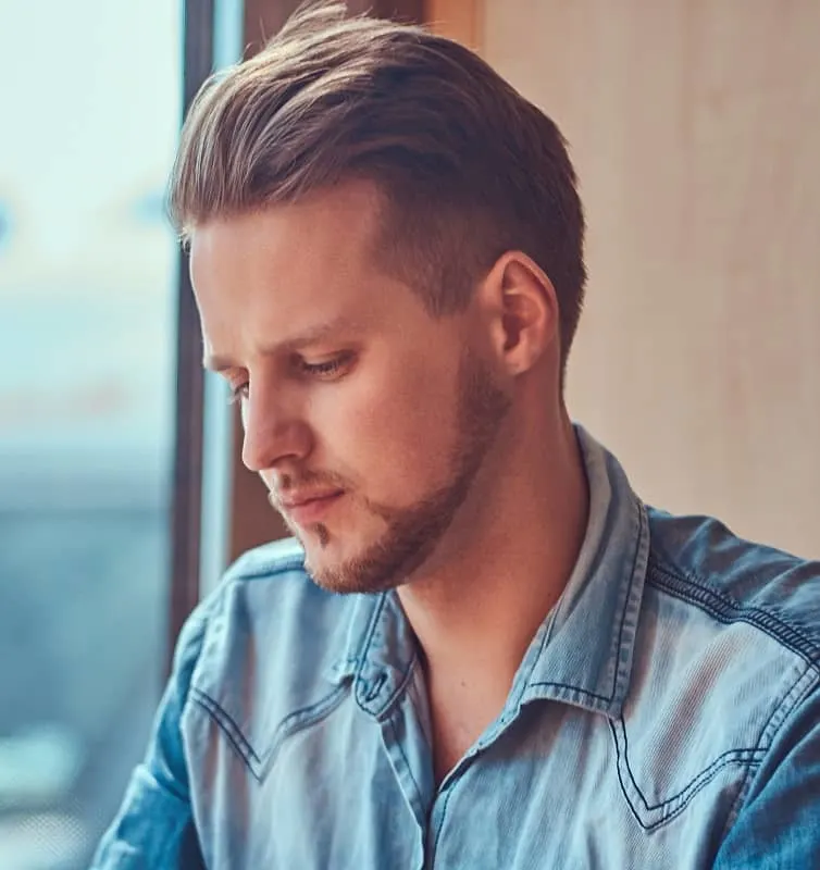 hipster guy with undercut