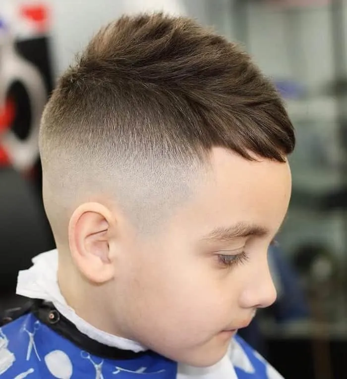 high and tight hairstyle for little boy