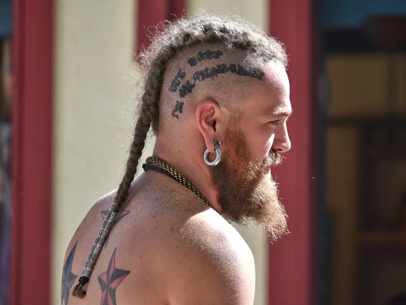 viking braids for men