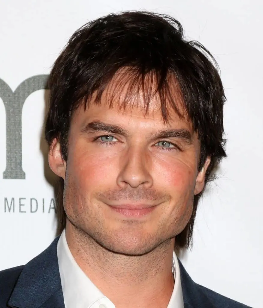 Celebrity With Brown Hair-Ian Somerhalder