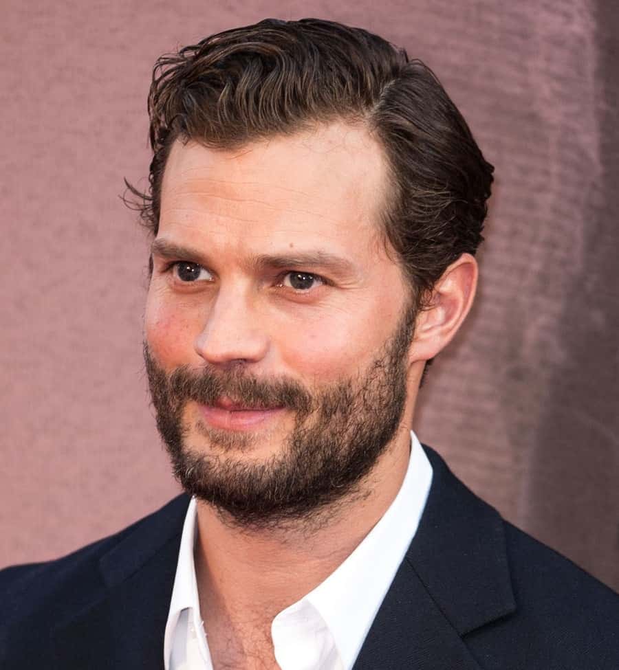 Celebrity With Brown Hair-Jamie Dornan