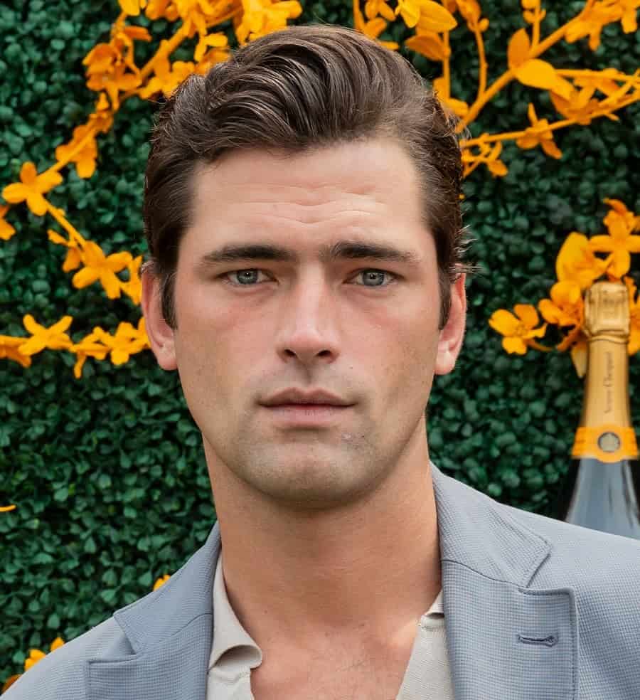 Celebrity With Brown Hair-Sean O'Pry