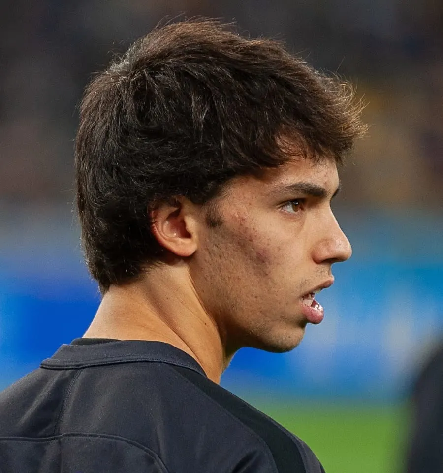 Joao Felix hair